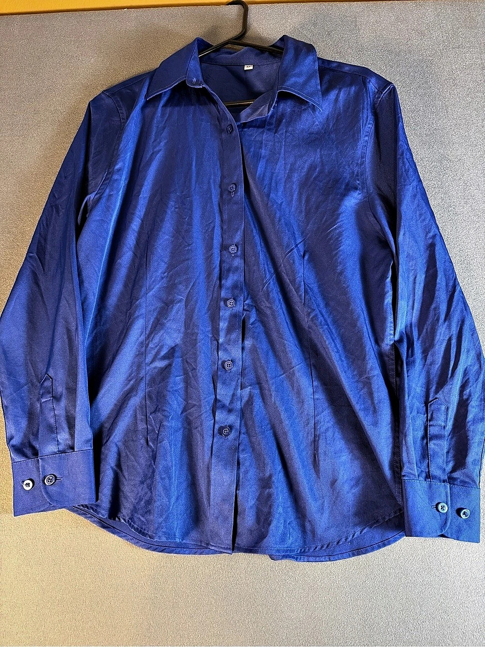 Blue Casual Button Down Size Medium